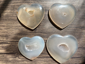 Druzy Agate Heart (Type 2)