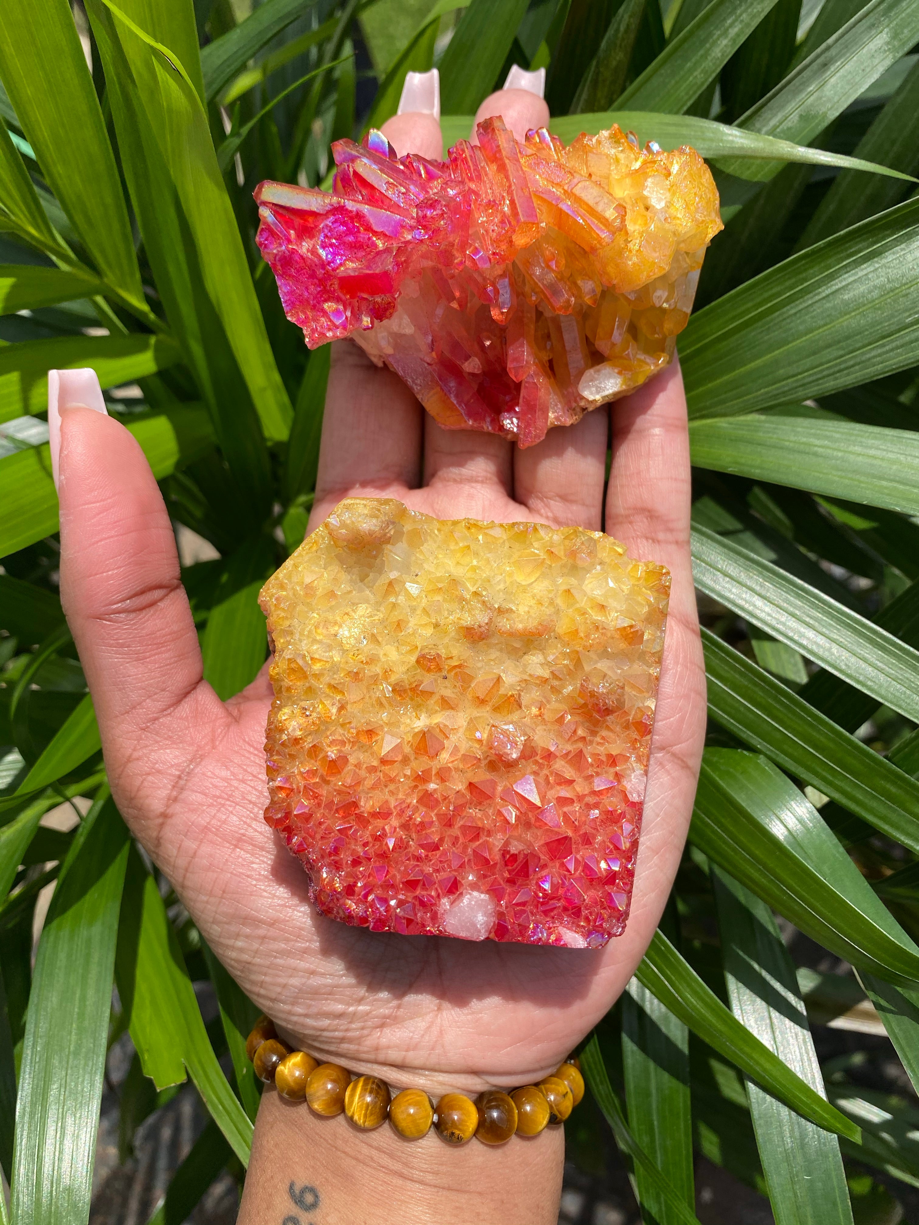 Angel Aura Cluster (Red & Yellow)